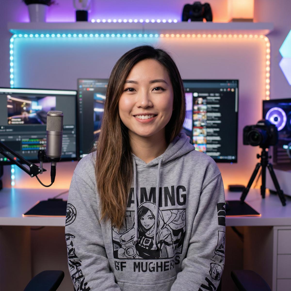 国产主播游戏视频制片人林雪晴